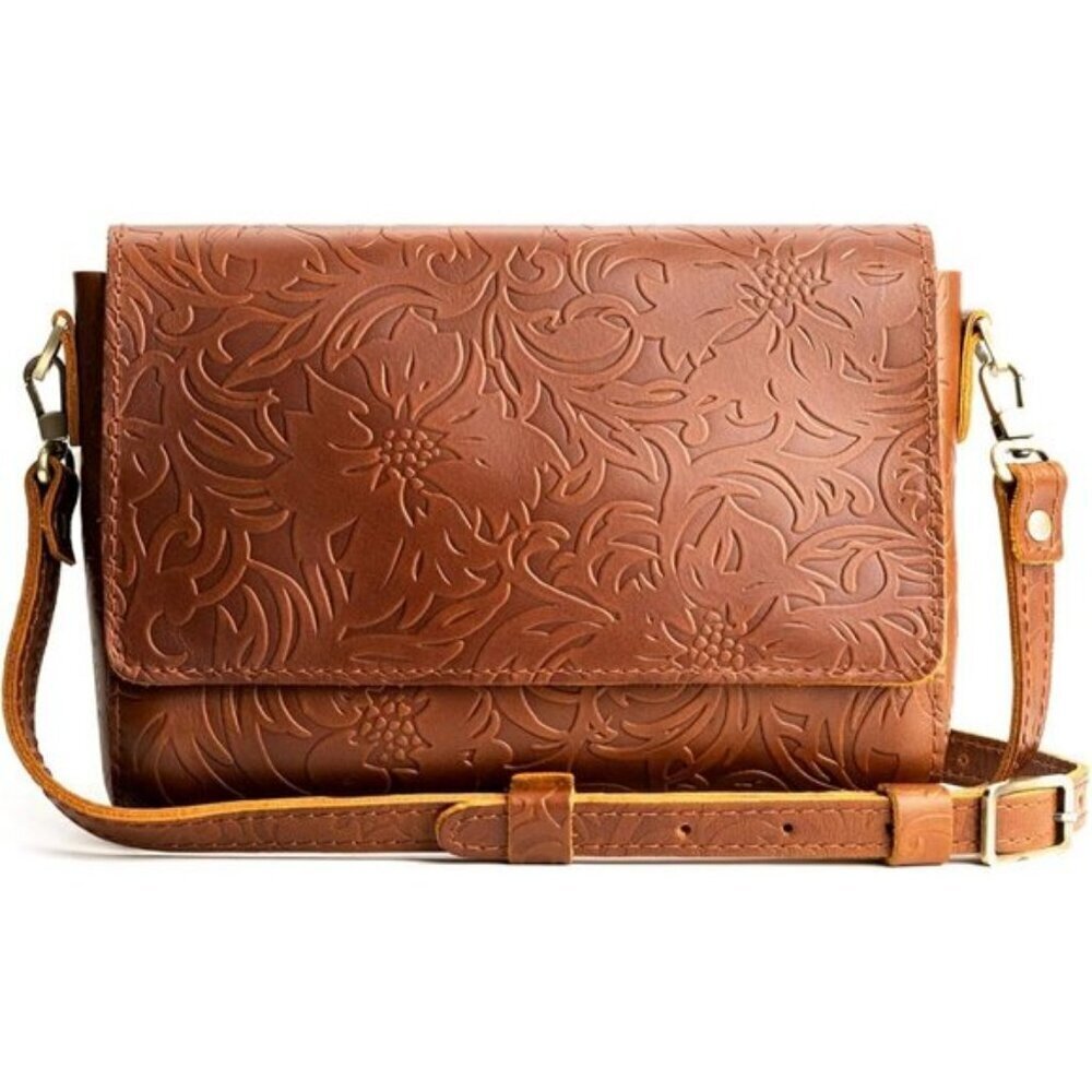 ⚡Portland Leather Women Meadow Handmade Finest Goods Metro Crossbody Bag